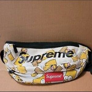 Bart simpson x supreme bag